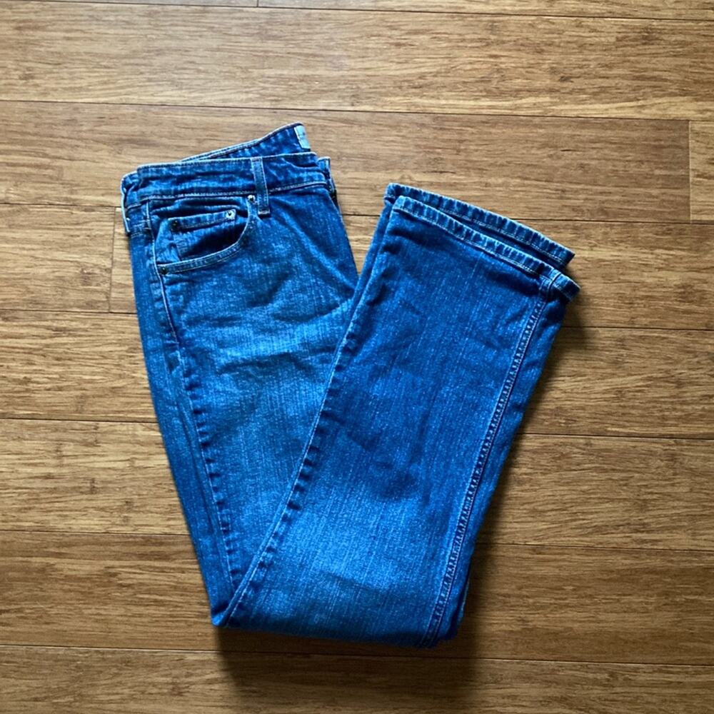 Levi Mid Rise Bootcut Jeans, Size 12